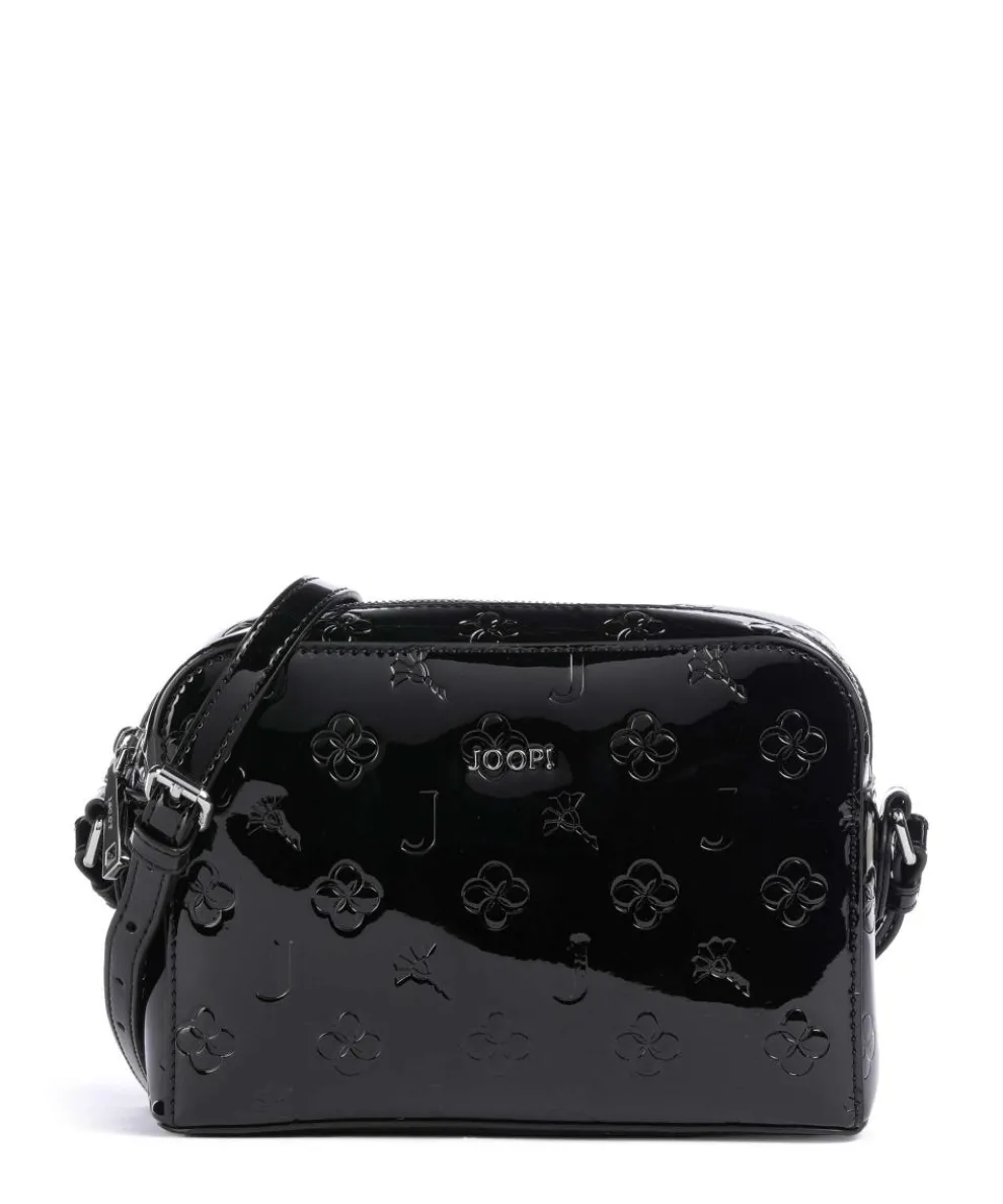 Decoro Lucente Cloe Crossbody bag patent leather black