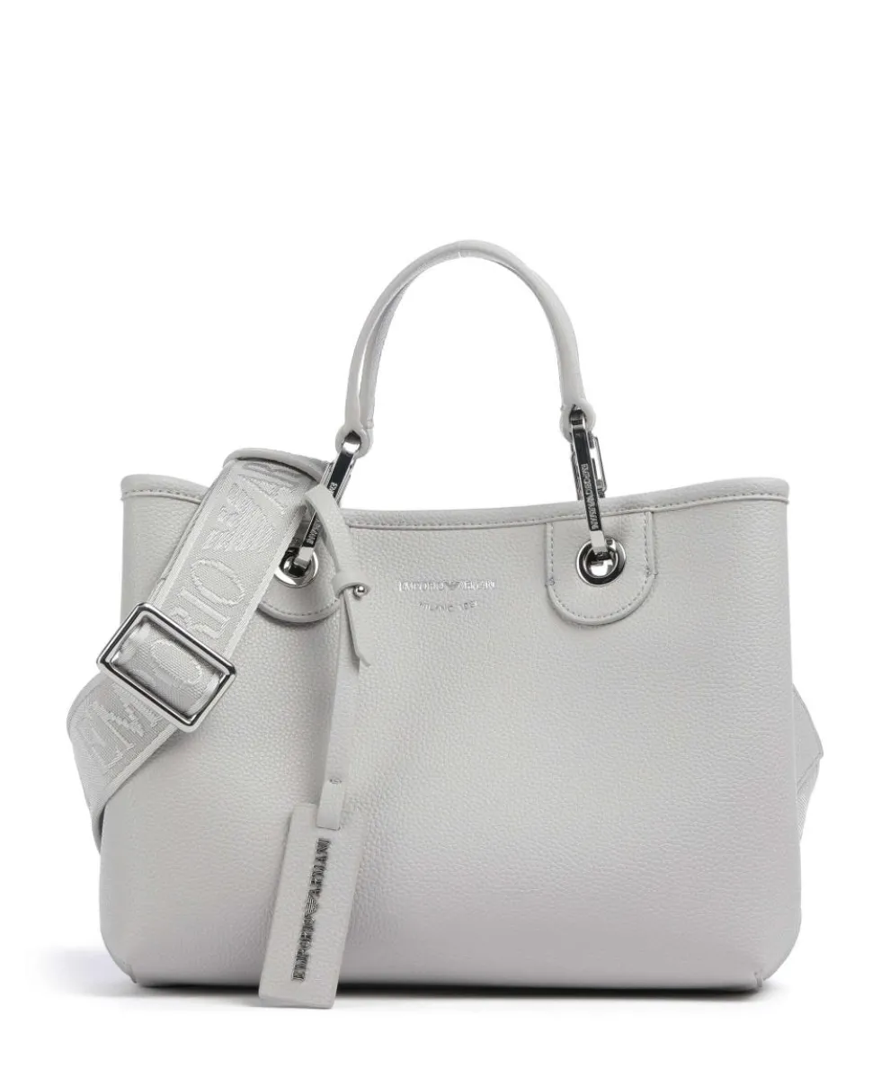 My EA Handbag imitation leather light grey