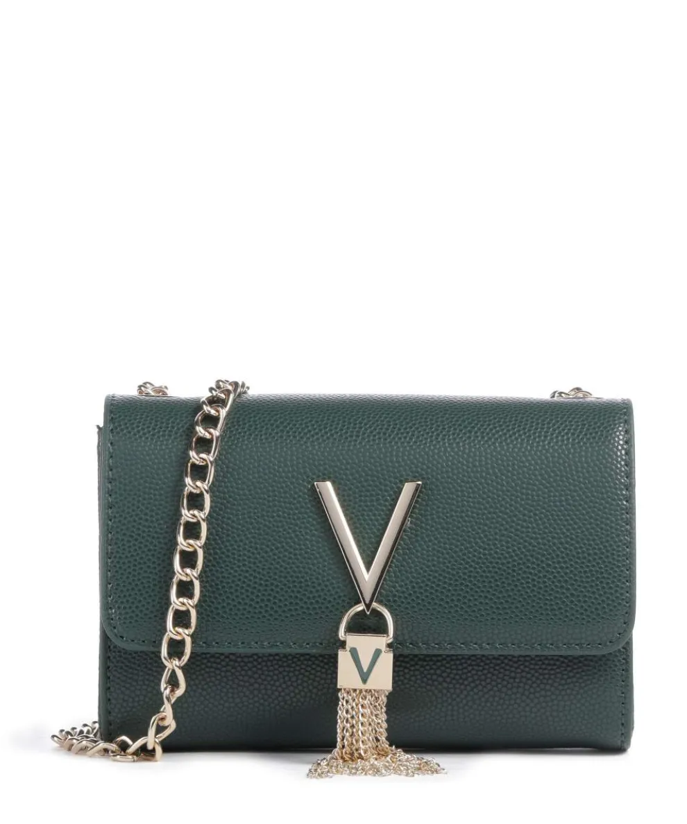 Divina Crossbody bag imitation leather dark green