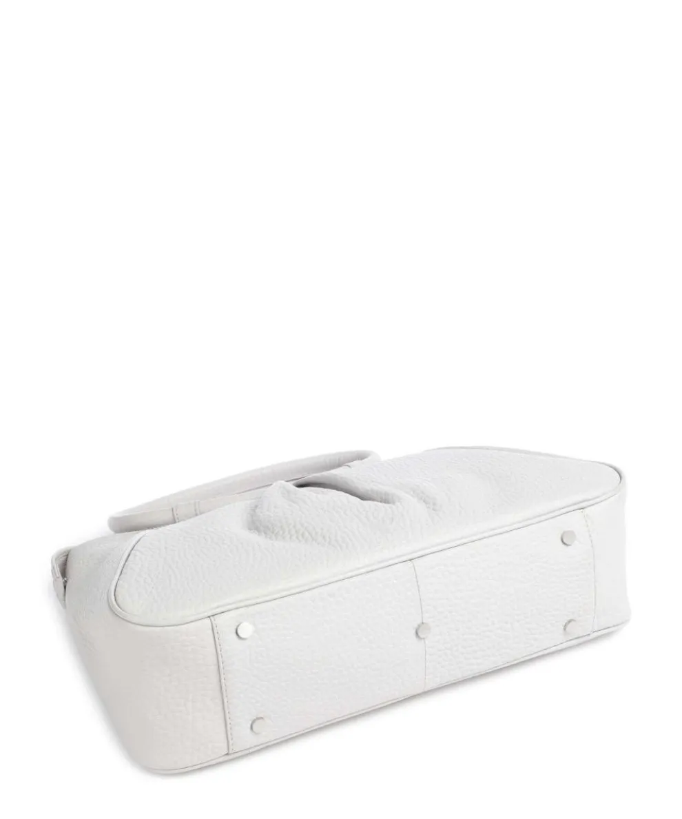 Hirsch Ilona Handbag grained cow leather light grey