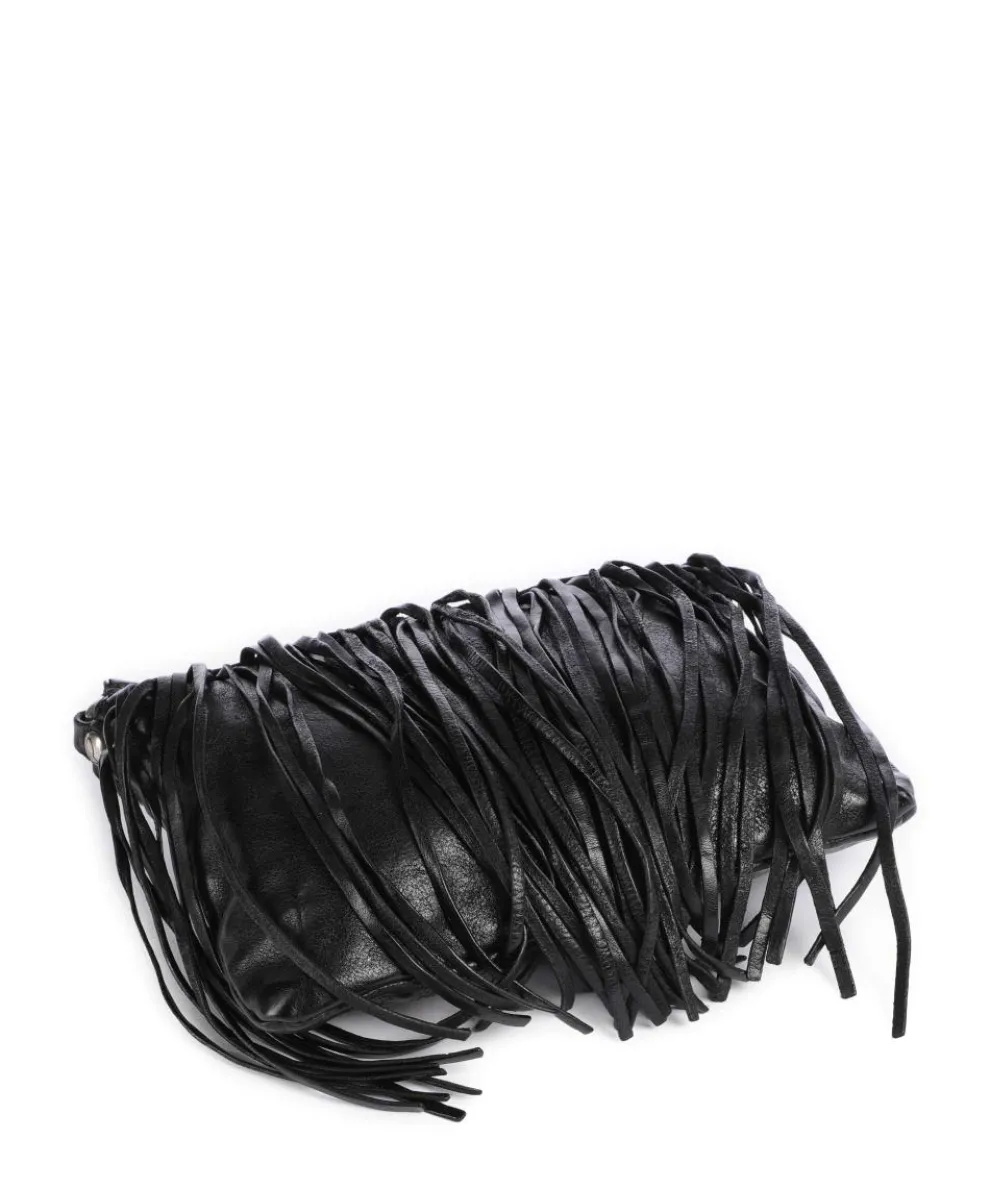 Crossbody bag cow leather black