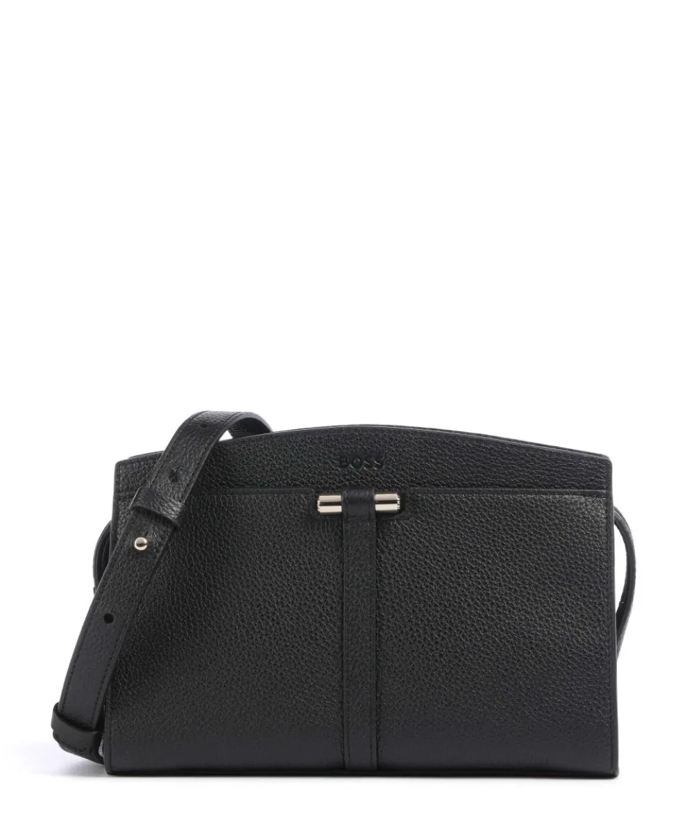 Lidney Crossbody bag grained cow leather black