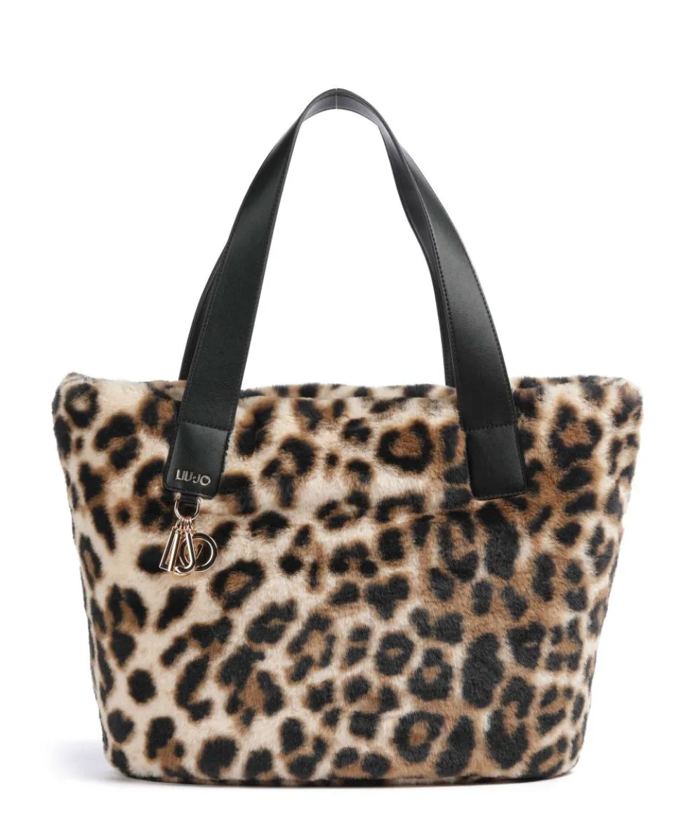 Verry L Tote bag faux fur multicolour