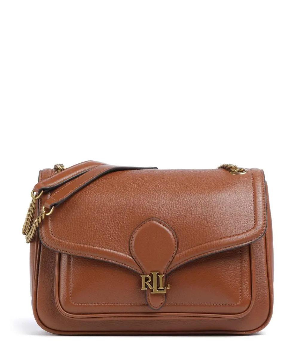 Bradley Medium Shoulder bag grained cow leather tan