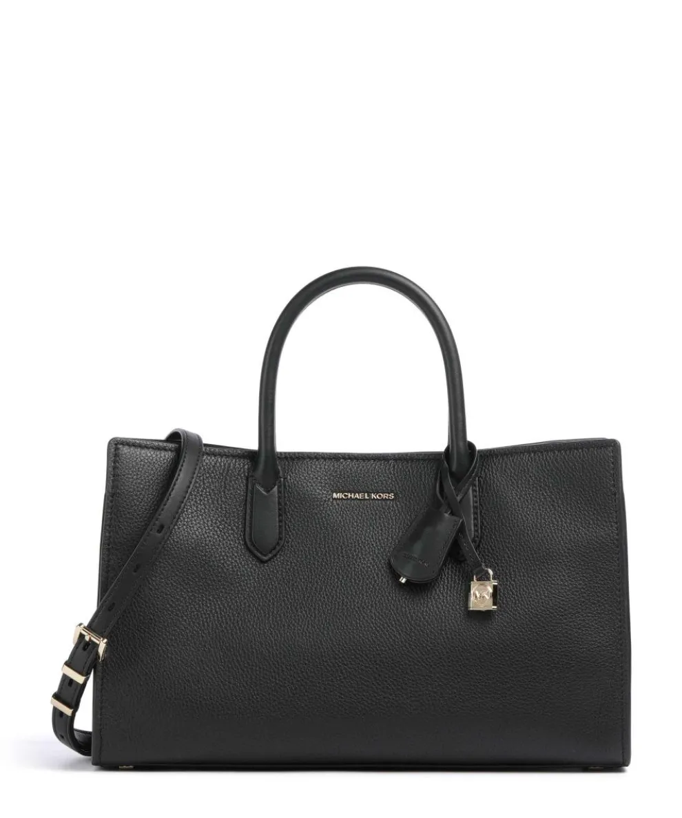 Scarlett Medium Handbag grained cow leather black