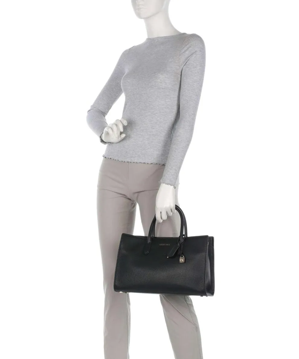 Scarlett Medium Handbag grained cow leather black