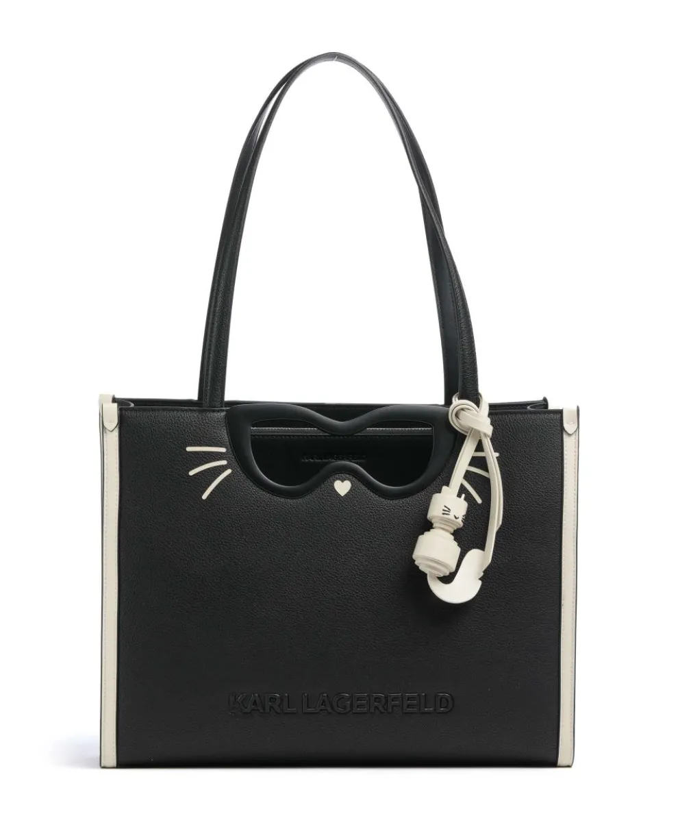 K/Ikon Choupette Tote bag imitation leather black