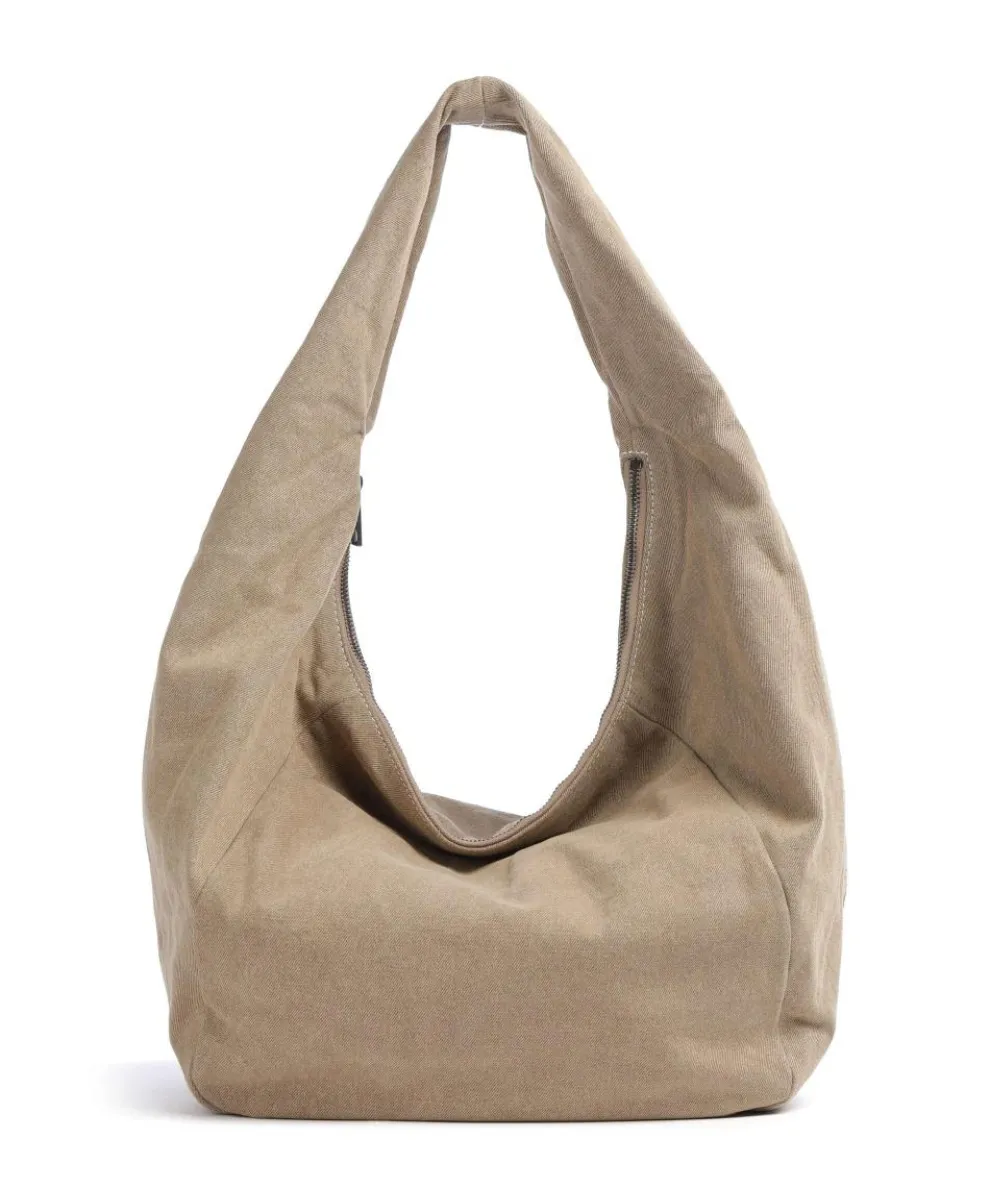 Farrah Denim L Hobo bag cotton beige