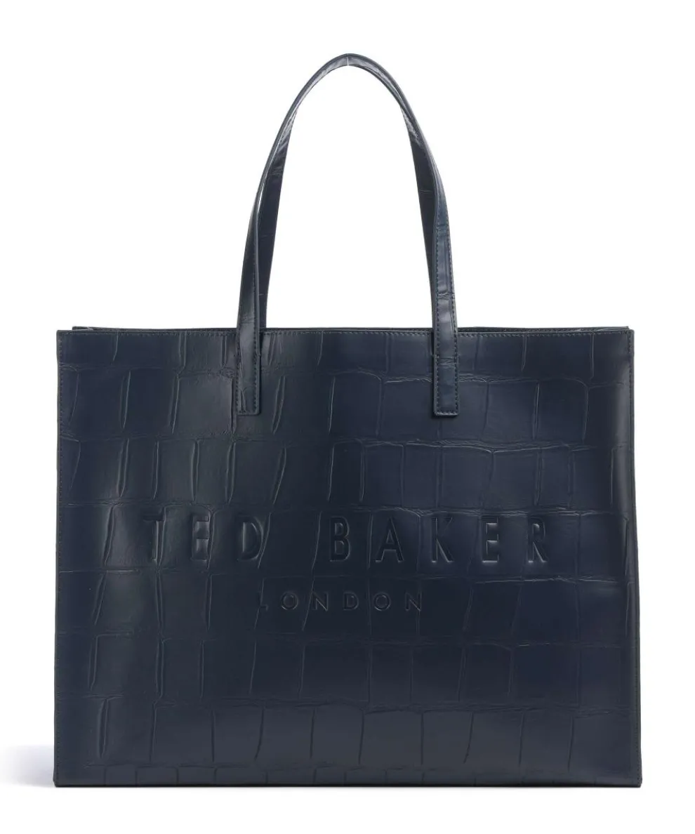 Allicon Tote bag imitation leather navy