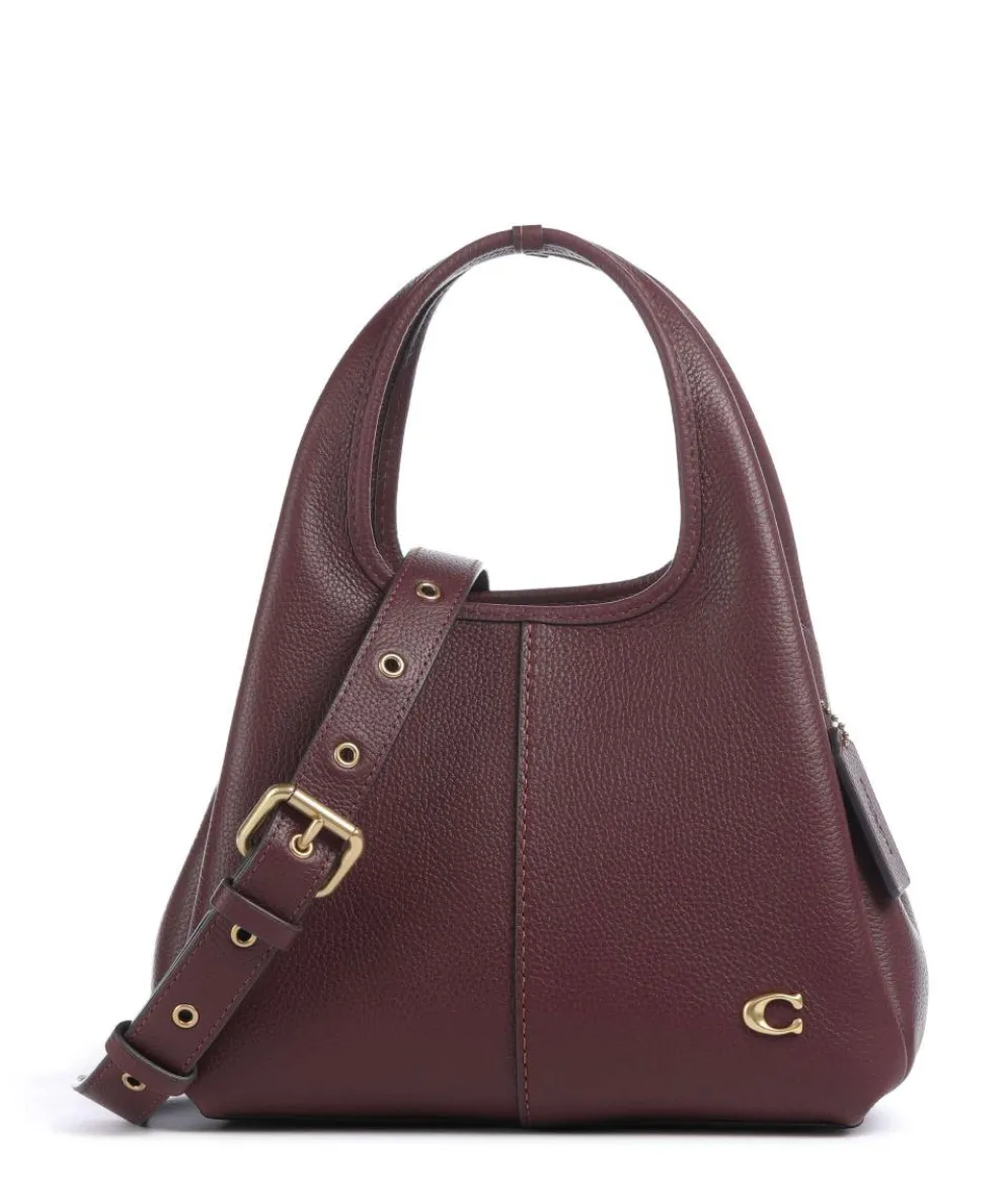 Lana 23 Handbag grained leather wine