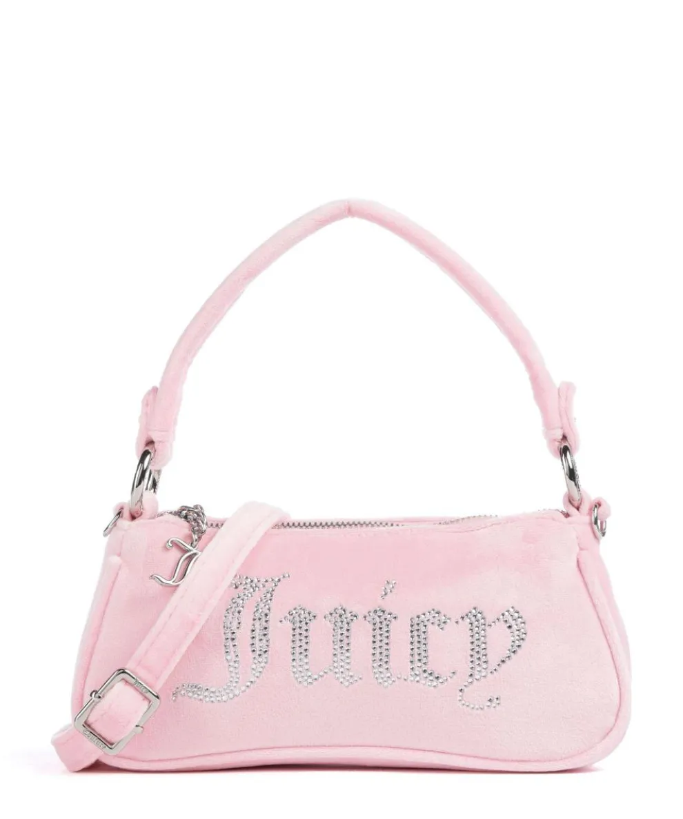 Kimberly S Shoulder bag velvet fabric rose