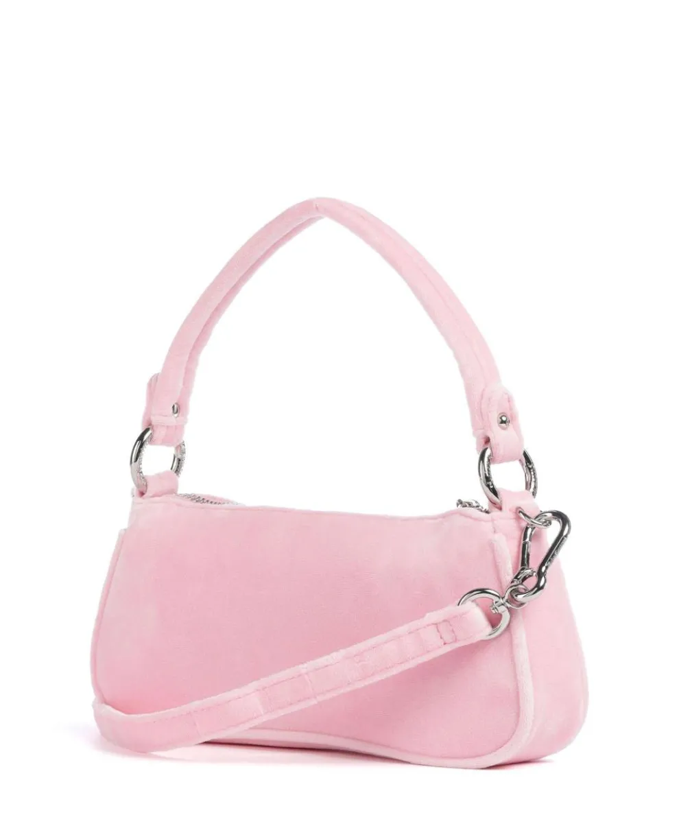 Kimberly S Shoulder bag velvet fabric rose