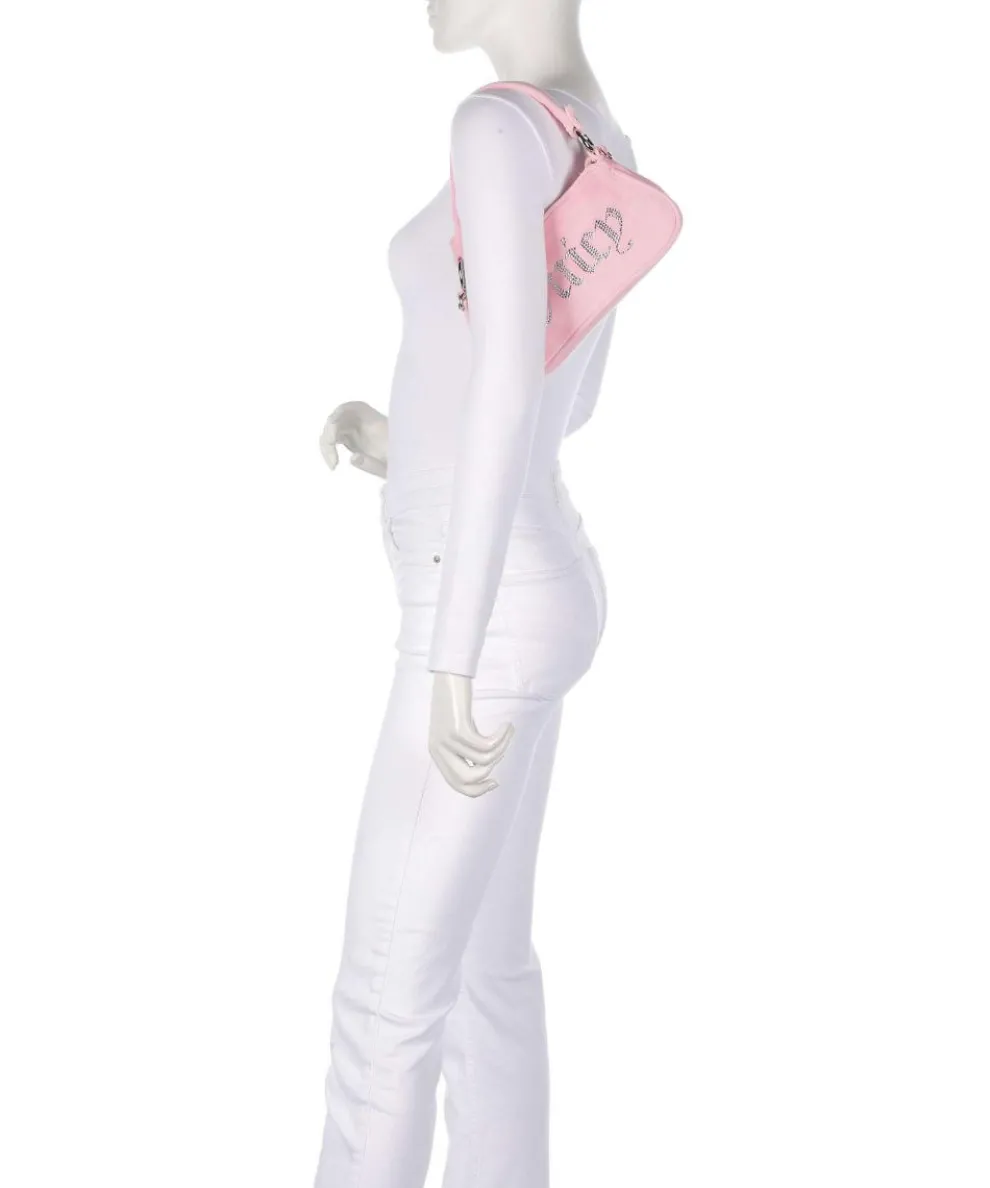 Kimberly S Shoulder bag velvet fabric rose