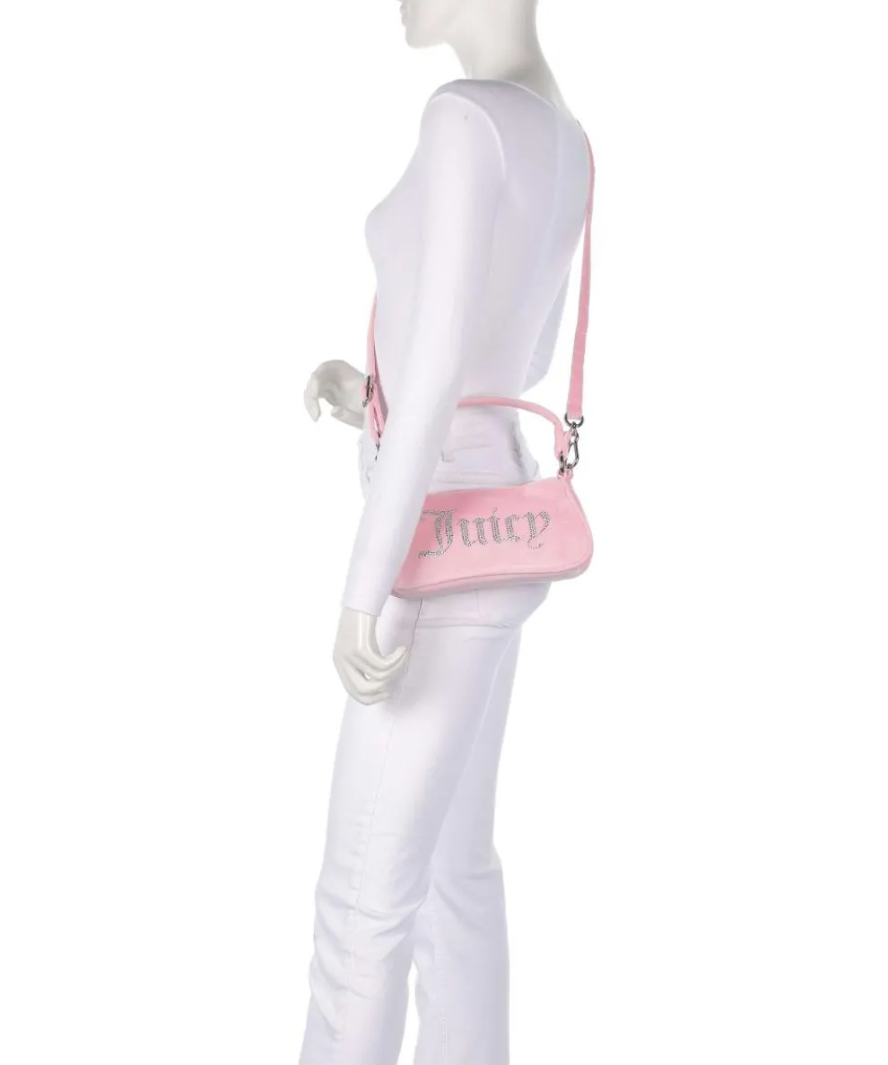 Kimberly S Shoulder bag velvet fabric rose