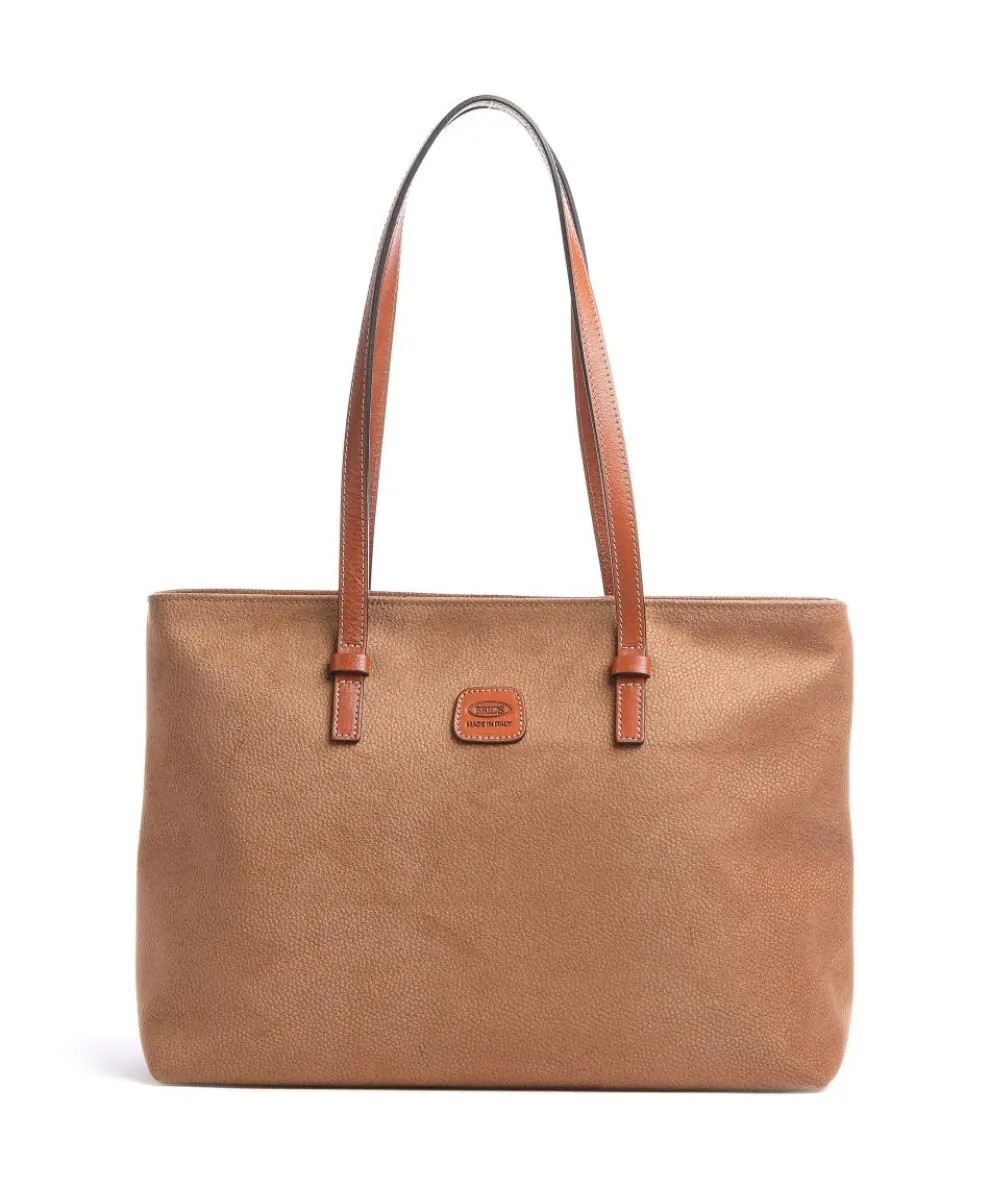 Life Tote bag fabric camel