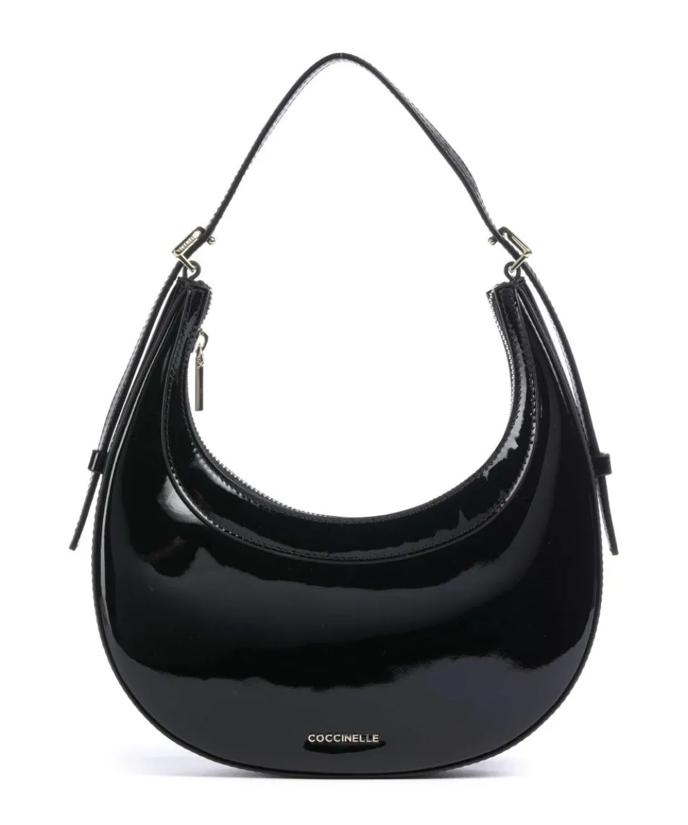 Whisper Patent Shoulder bag leather black