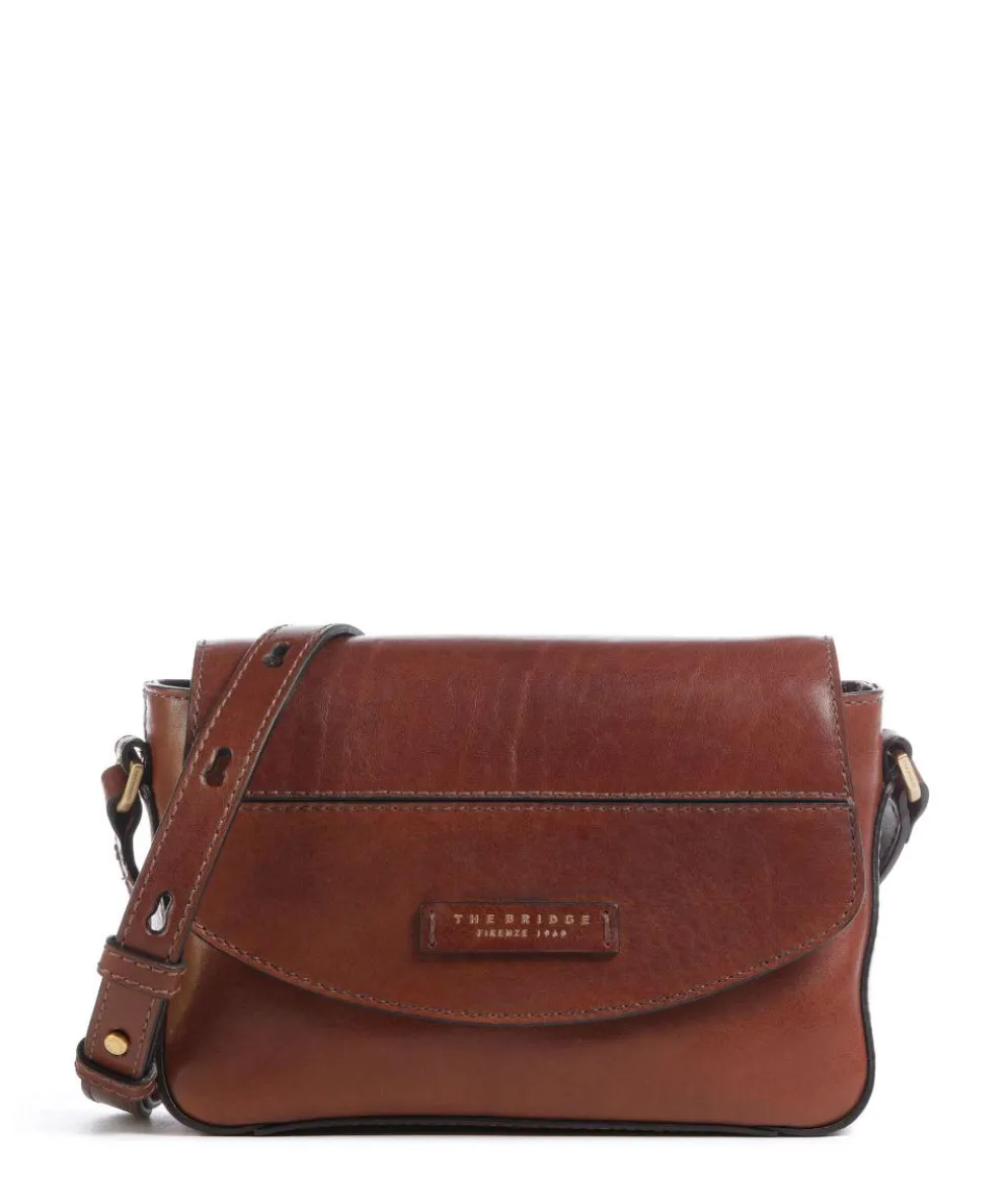 Iolanda Crossbody bag fine grain cow leather brown