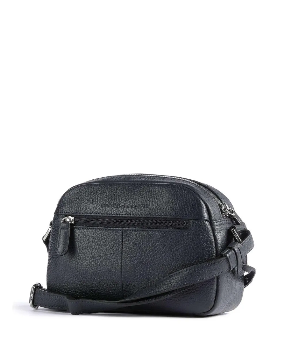 Pure Crossbody bag grained cow leather dark blue