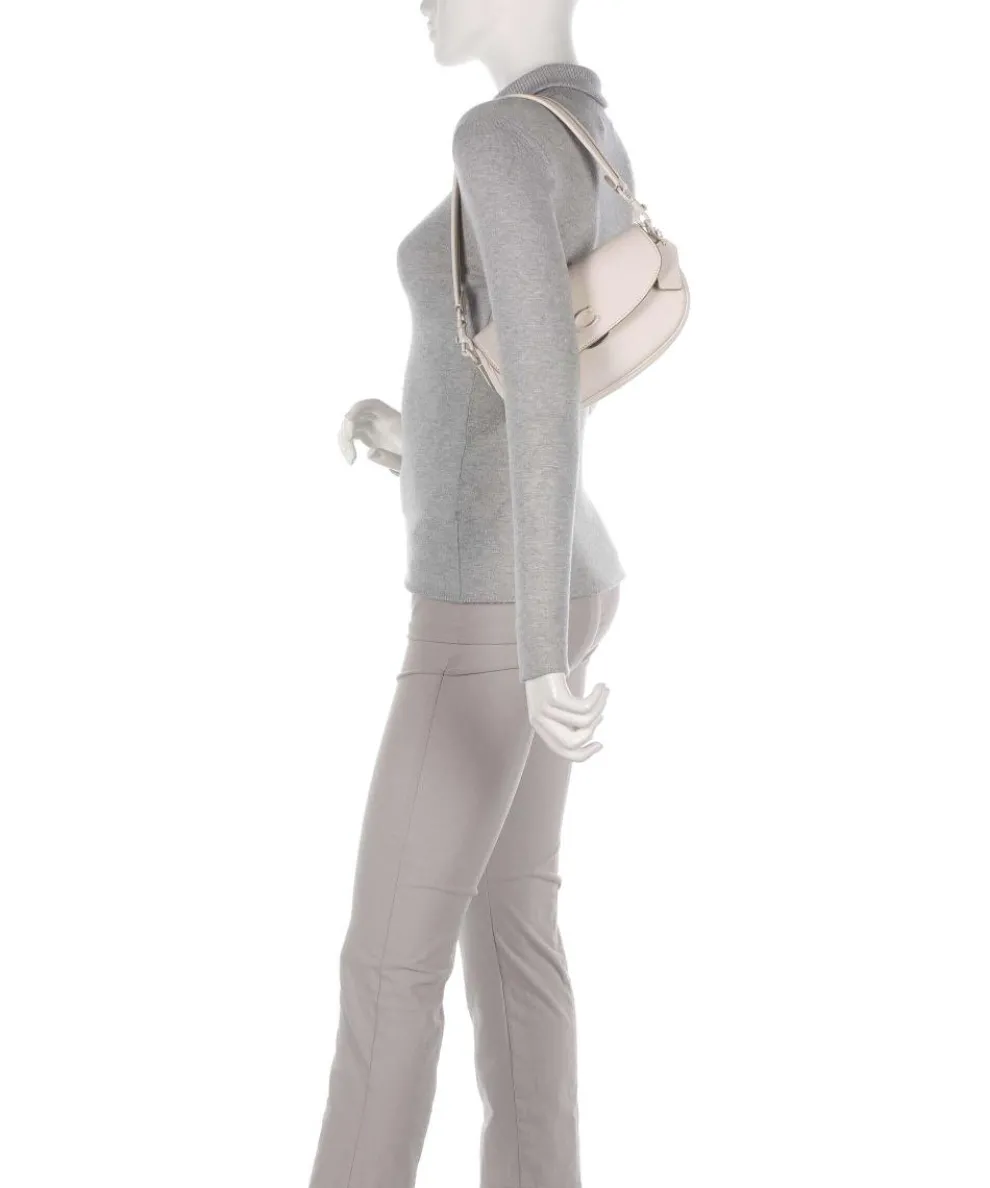 Emmy 23 Shoulder bag fine grain leather white