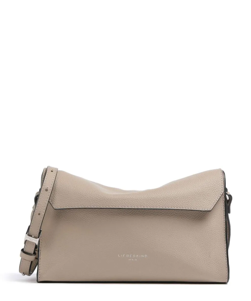 Lora Small Pebble S Crossbody bag grained cow leather beige
