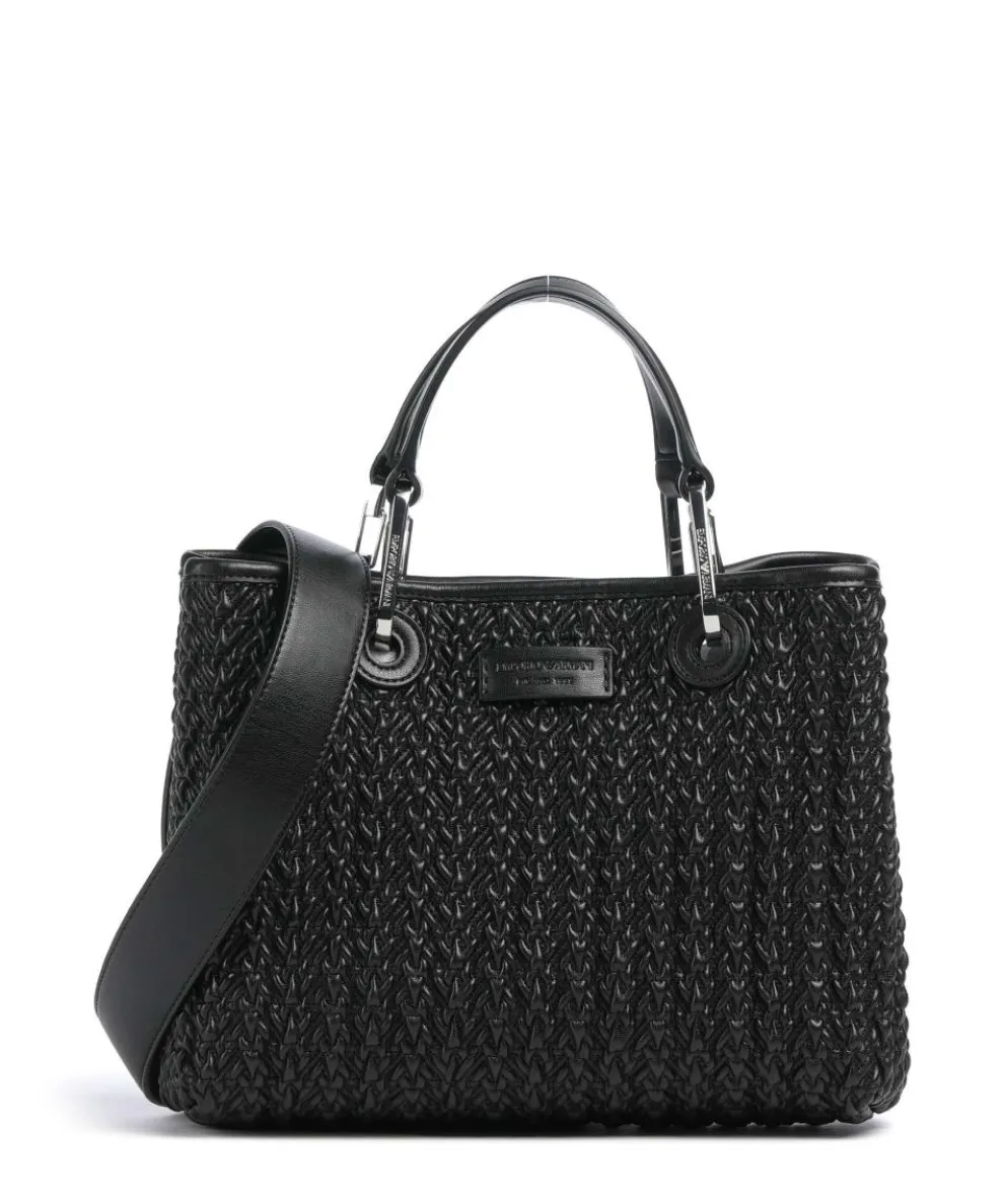 My EA Handbag imitation leather black