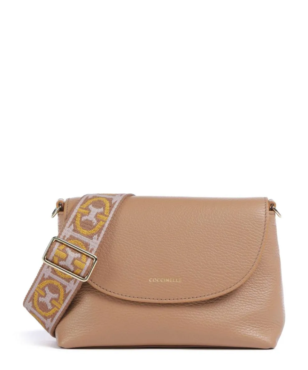 Paulina Crossbody bag leather light brown
