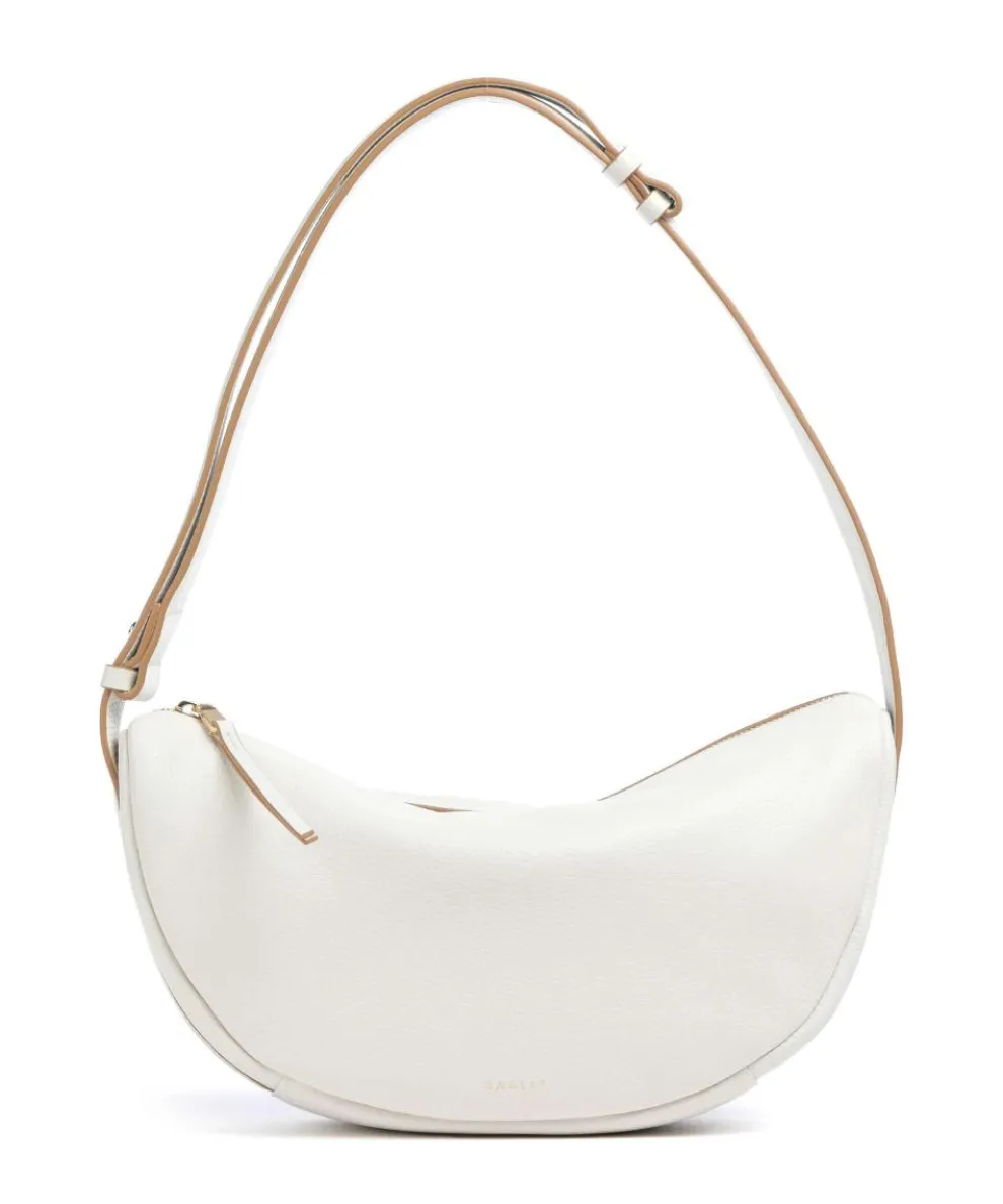 Dukes Place Shoulder bag grained cow leather ivory