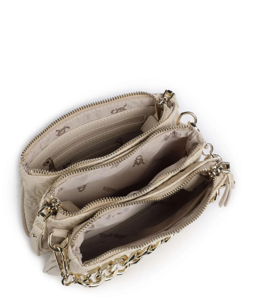 BROY-E Crossbody bag imitation leather ivory