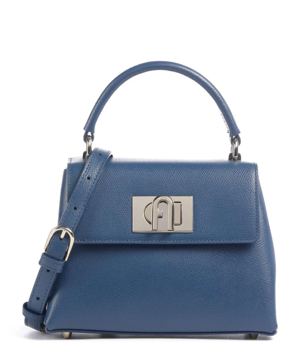 1927 Mini Handbag grained leather dark blue