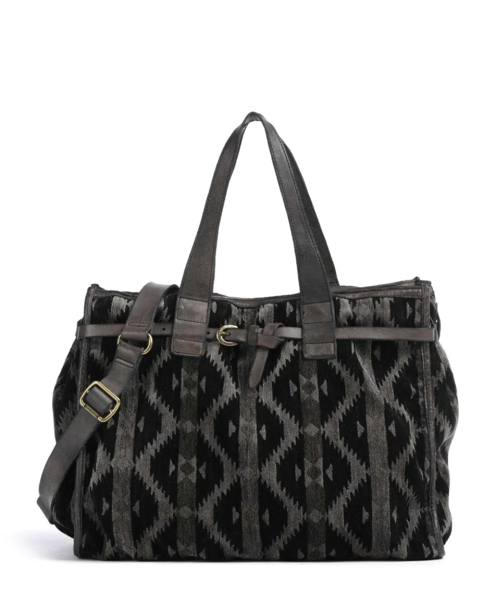 Handbag fabric dark grey