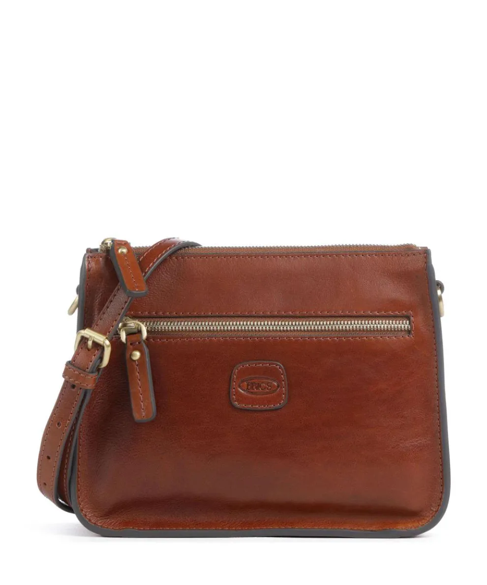 Volterra S Crossbody bag fine grain cow leather brown