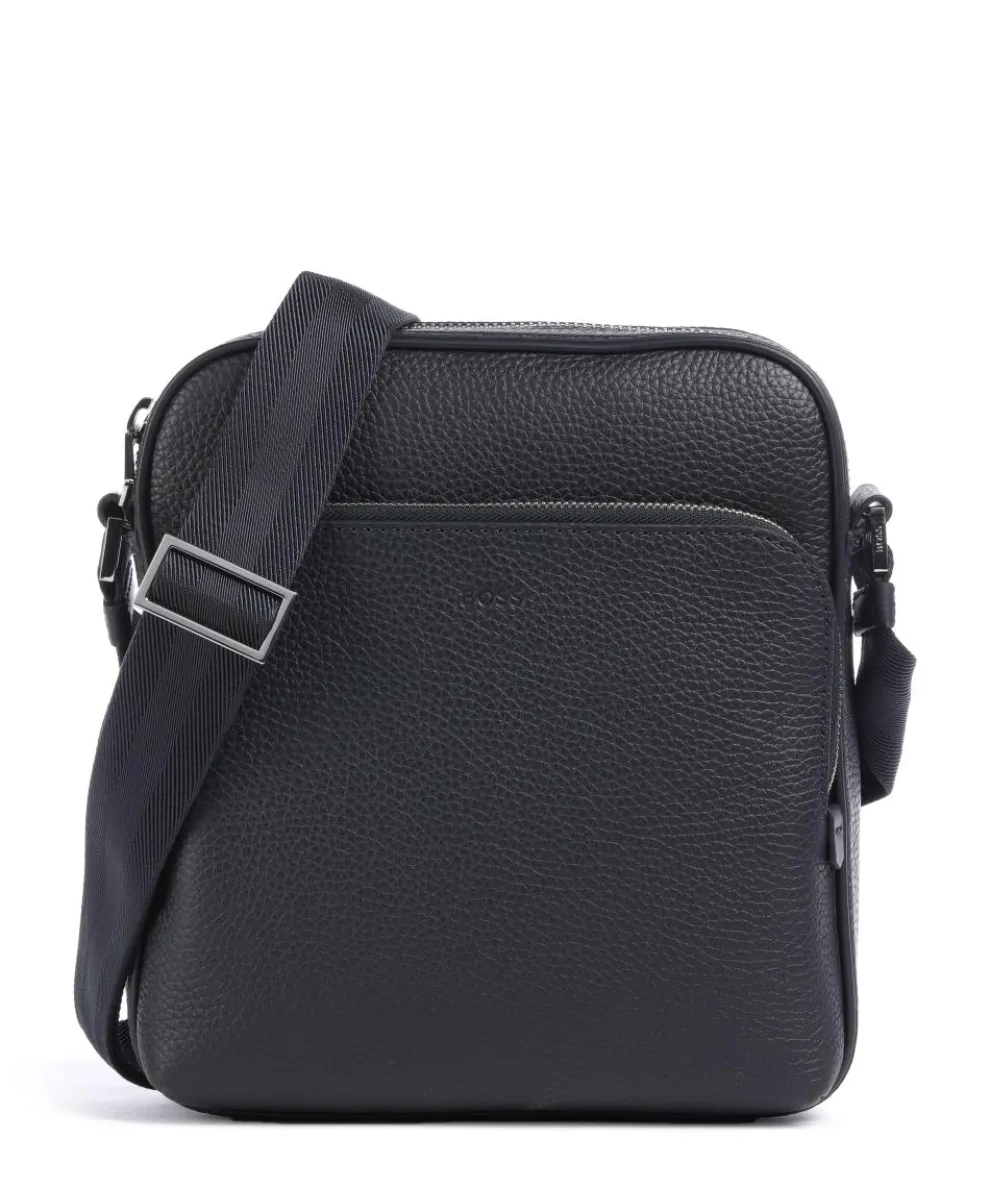 Crosstown Crossbody bag grained cow leather navy