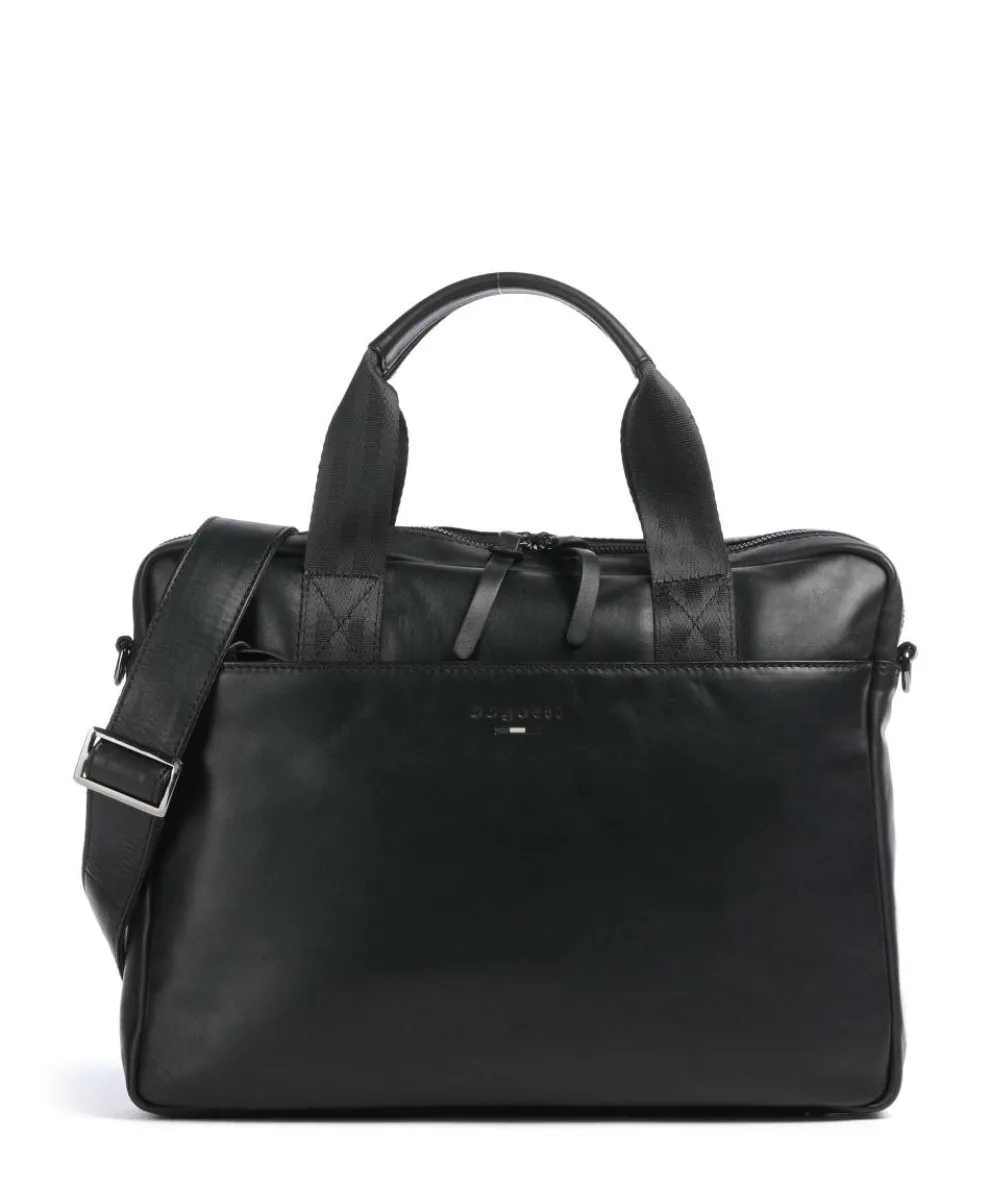 Romeo Briefcase 14″ fine grain cow leather black