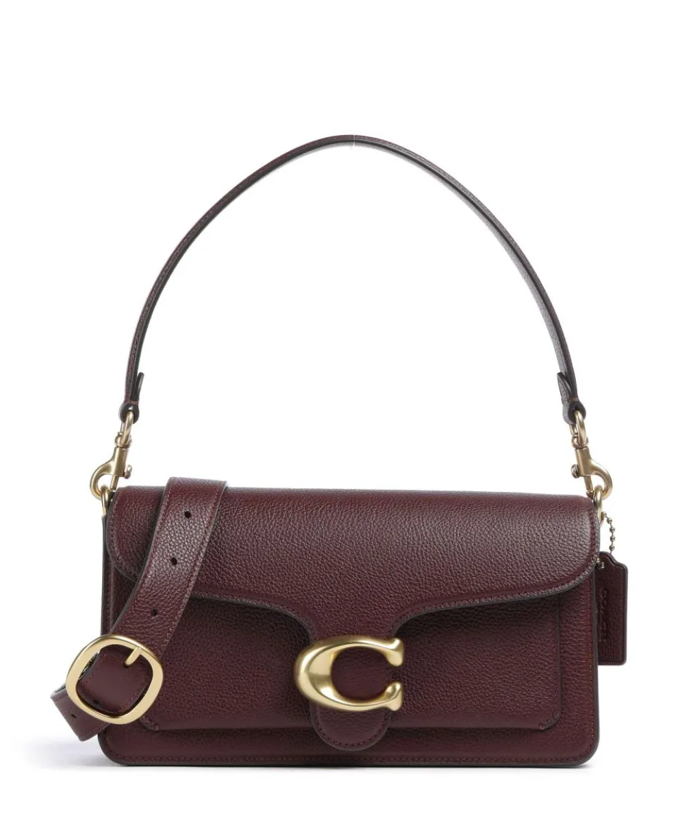 Tabby 26 Shoulder bag grained leather wine