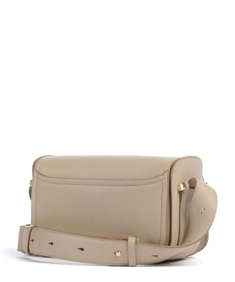 Bathurst Mews Crossbody bag fine grain cow leather beige