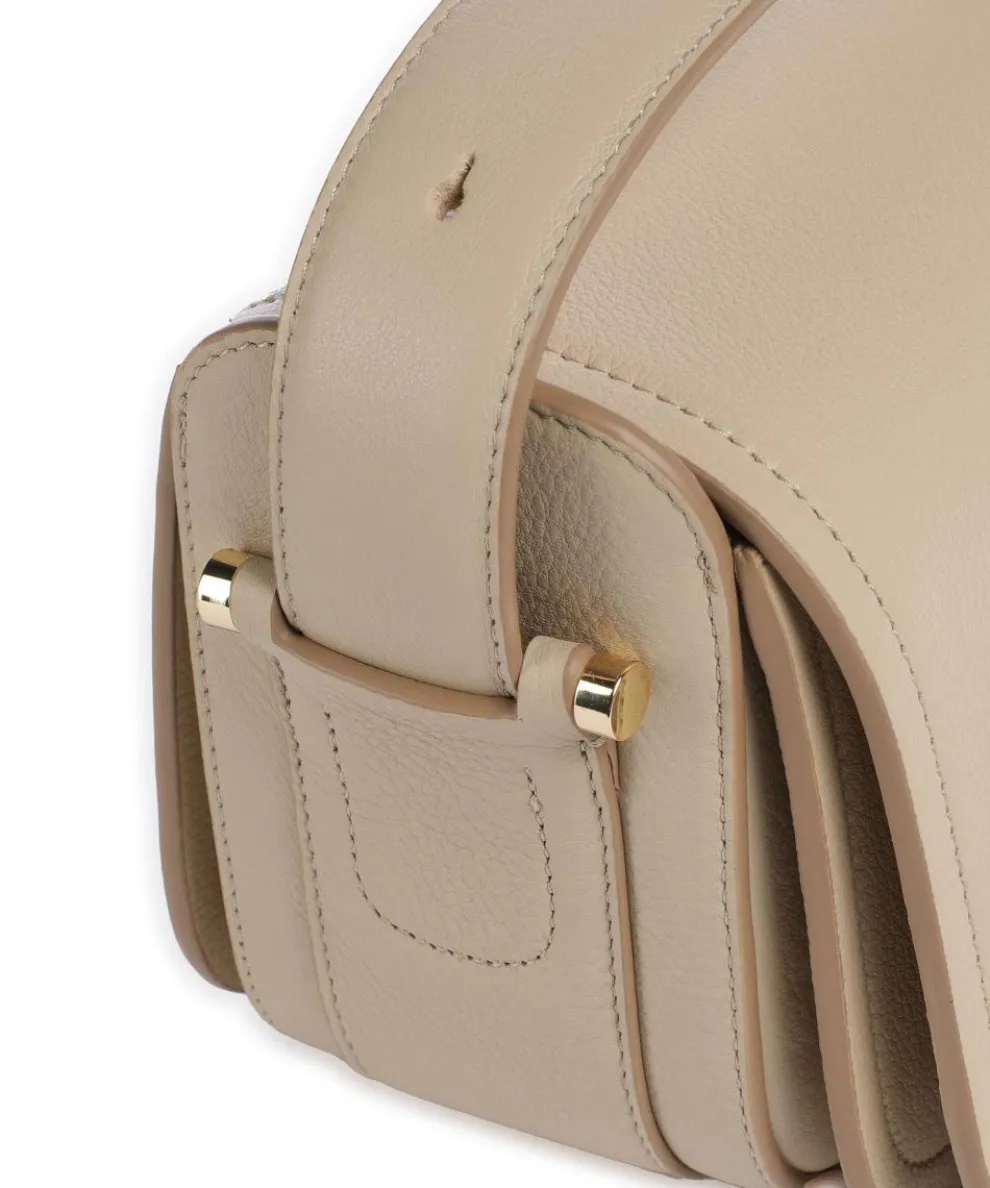 Bathurst Mews Crossbody bag fine grain cow leather beige