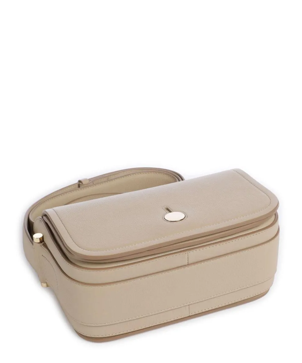 Bathurst Mews Crossbody bag fine grain cow leather beige