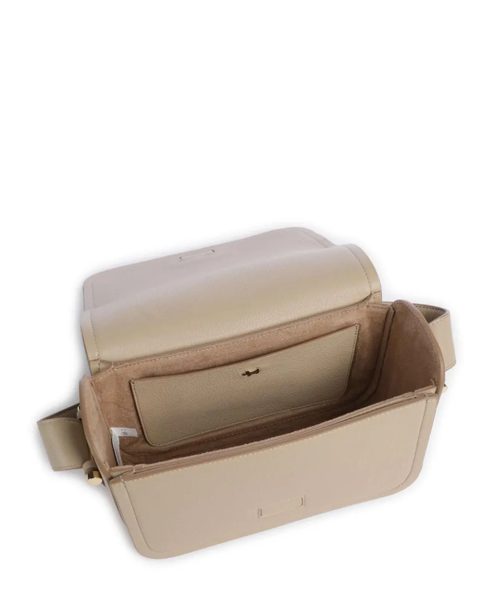 Bathurst Mews Crossbody bag fine grain cow leather beige