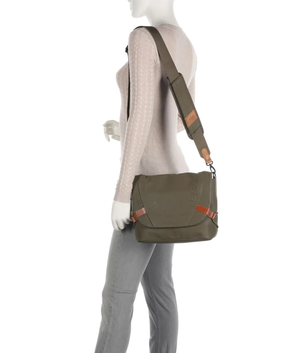 Japan Sendai Messenger bag organic cotton olive-green