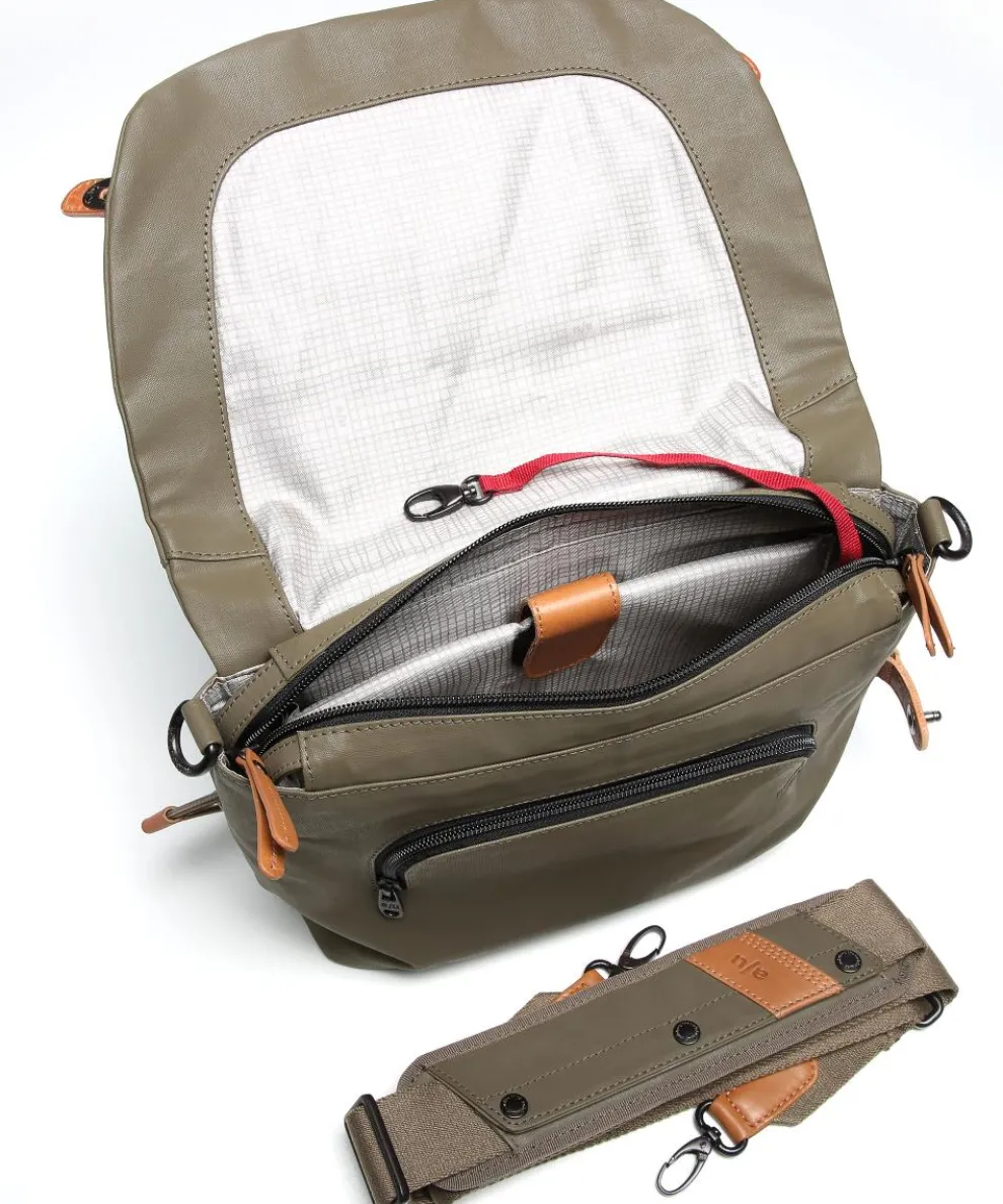 Japan Sendai Messenger bag organic cotton olive-green