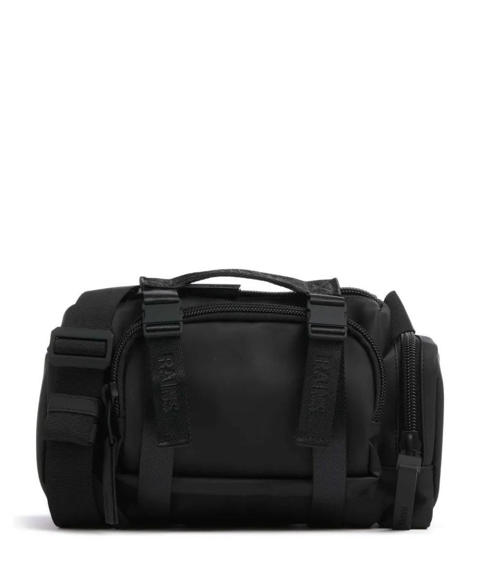 Trail Crossbody bag polyester, polyurethane black