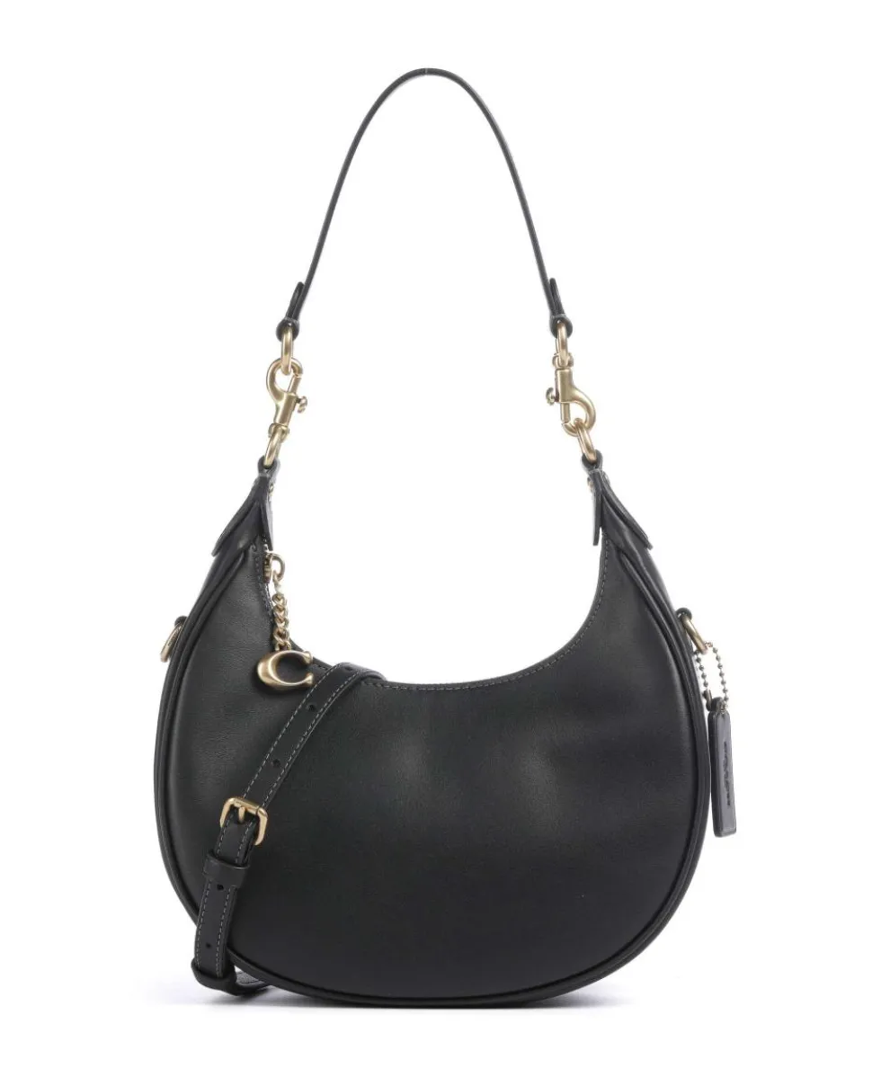 Jonie 22 Shoulder bag fine grain leather black