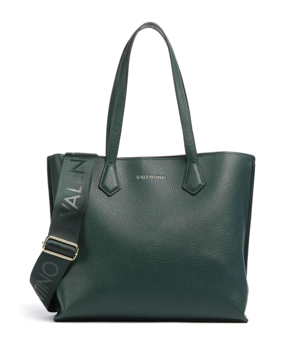 Fall Re Tote bag imitation leather dark green