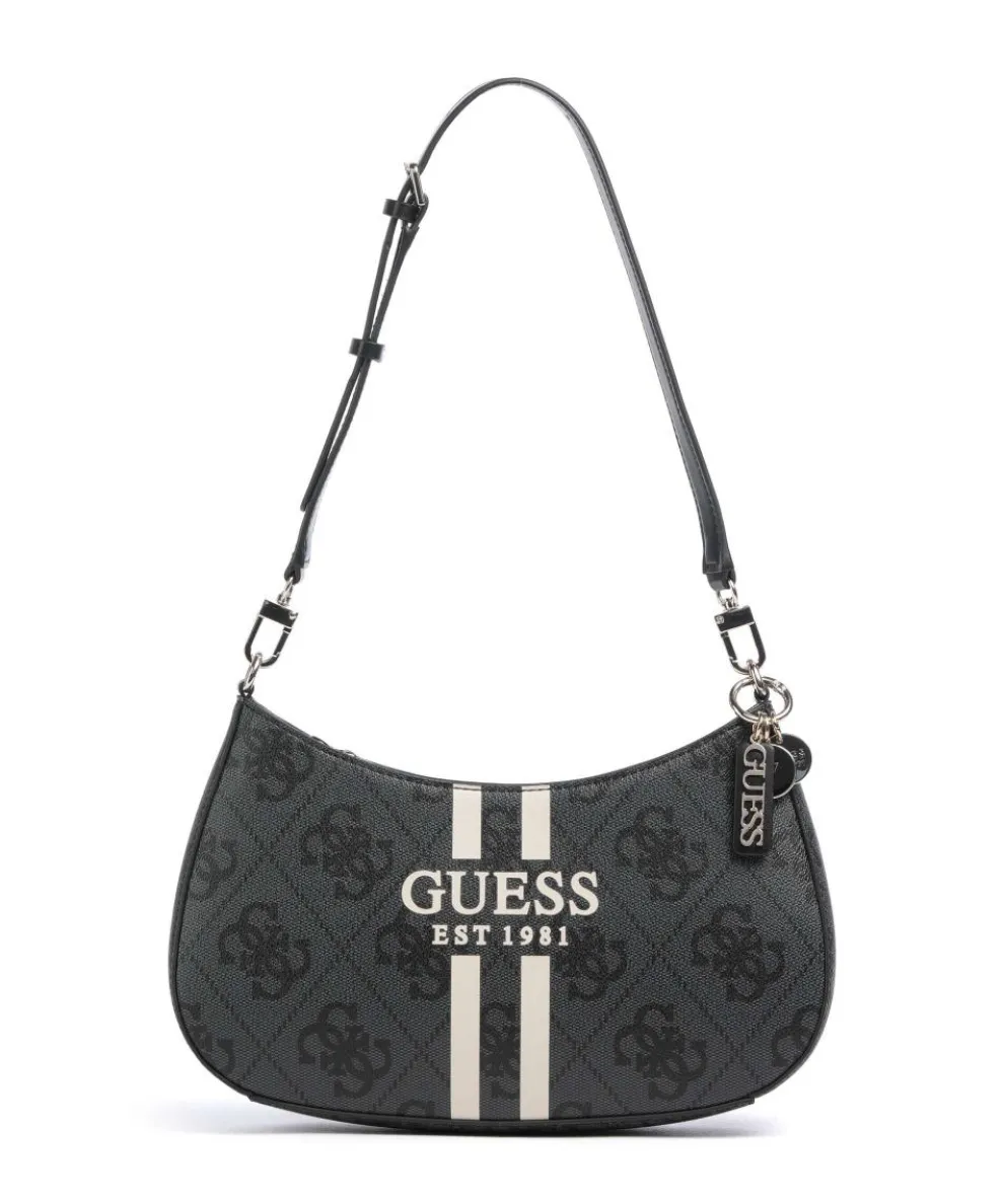 Noelle 4G Logo Shoulder bag imitation leather dark grey
