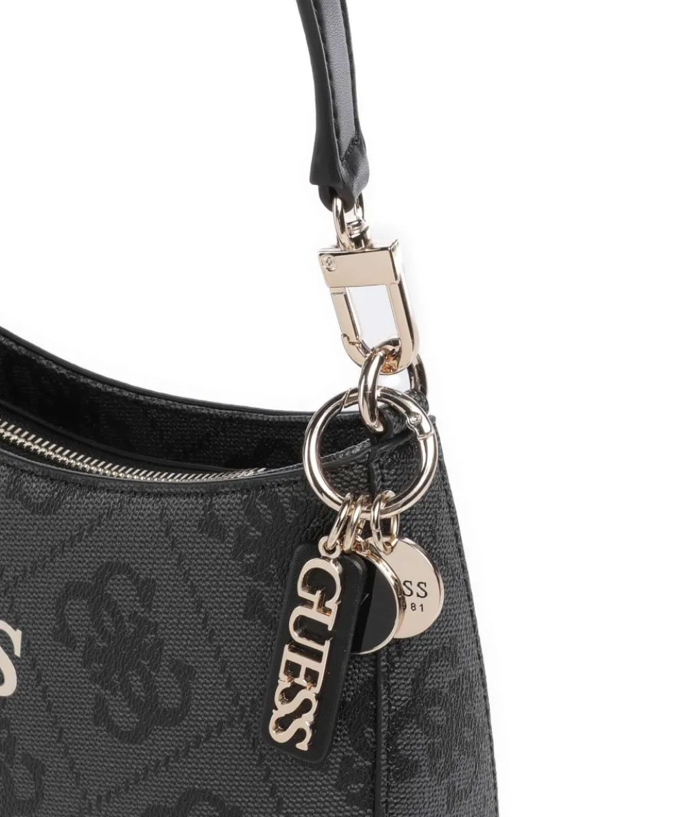 Noelle 4G Logo Shoulder bag imitation leather dark grey
