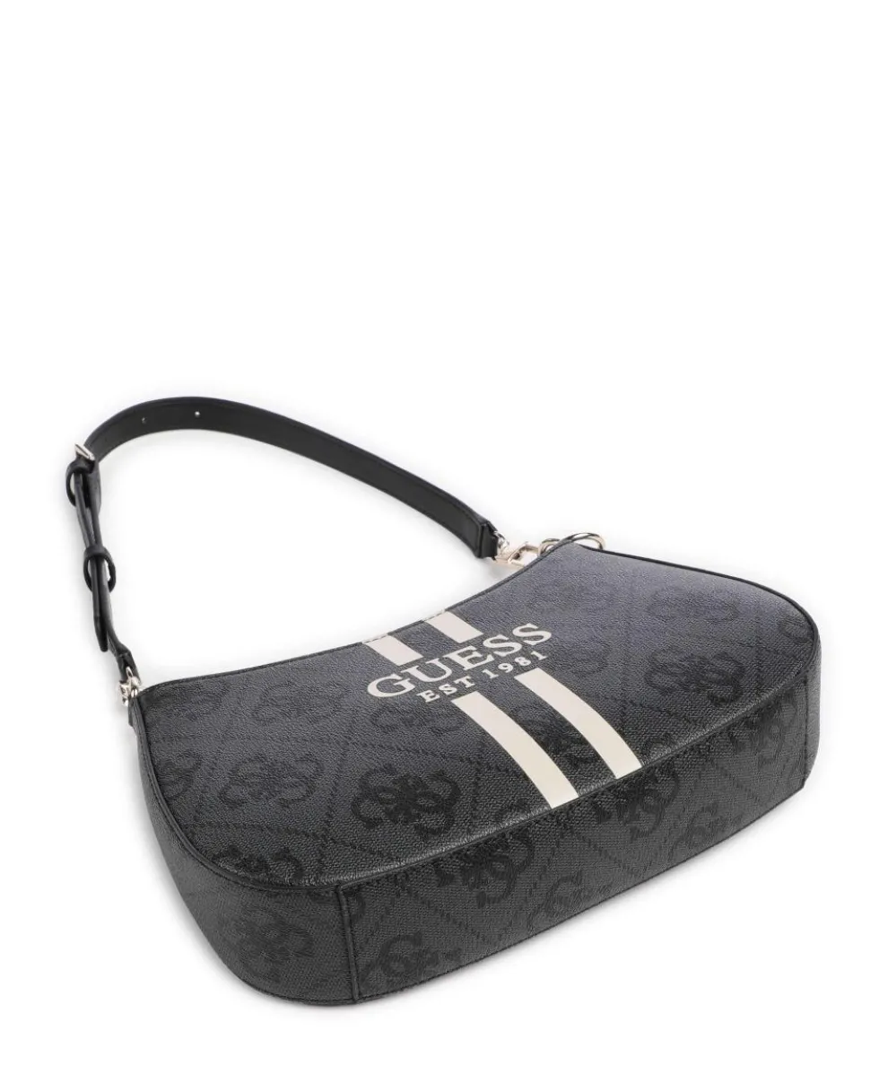 Noelle 4G Logo Shoulder bag imitation leather dark grey
