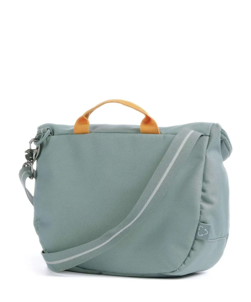 Go Saddle Crossbody bag recycled polyester blue-grey