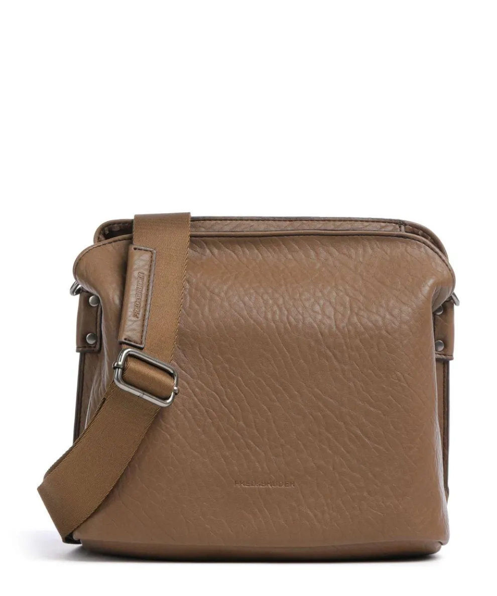 Lunar Crossbody bag imitation leather brown