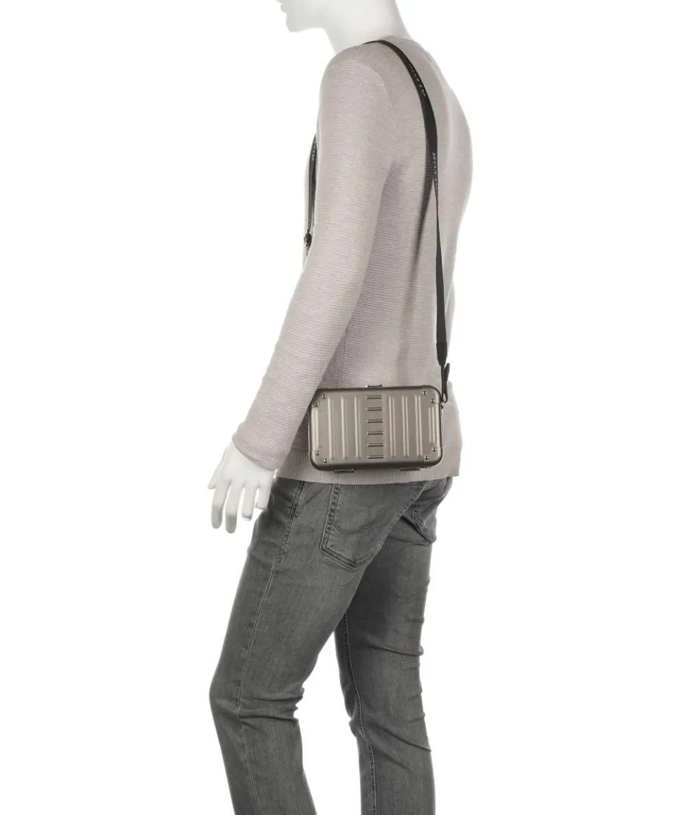 1905 Crossbody bag aluminum black