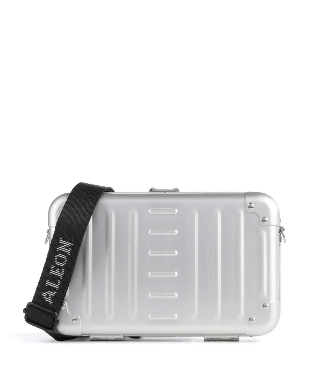 1905 Crossbody bag aluminum silver